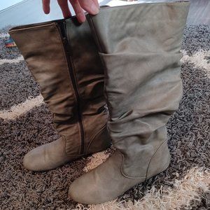 NWOT Grey boots BUNDLE 3/$25